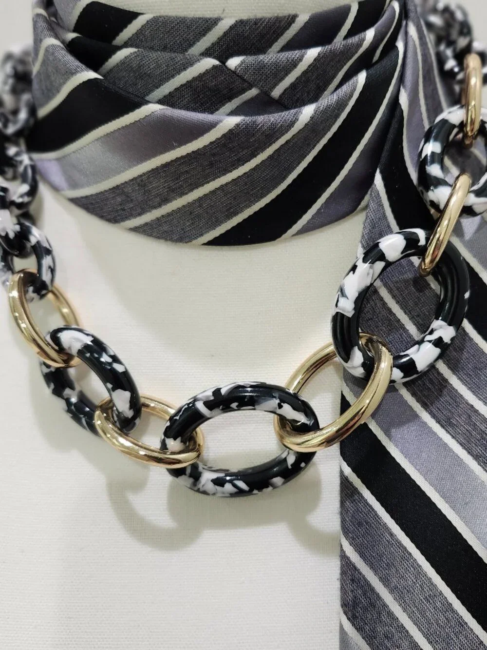 Neckwear and Zebra Print Necklace, Reimagined for Today’s Trendy Look